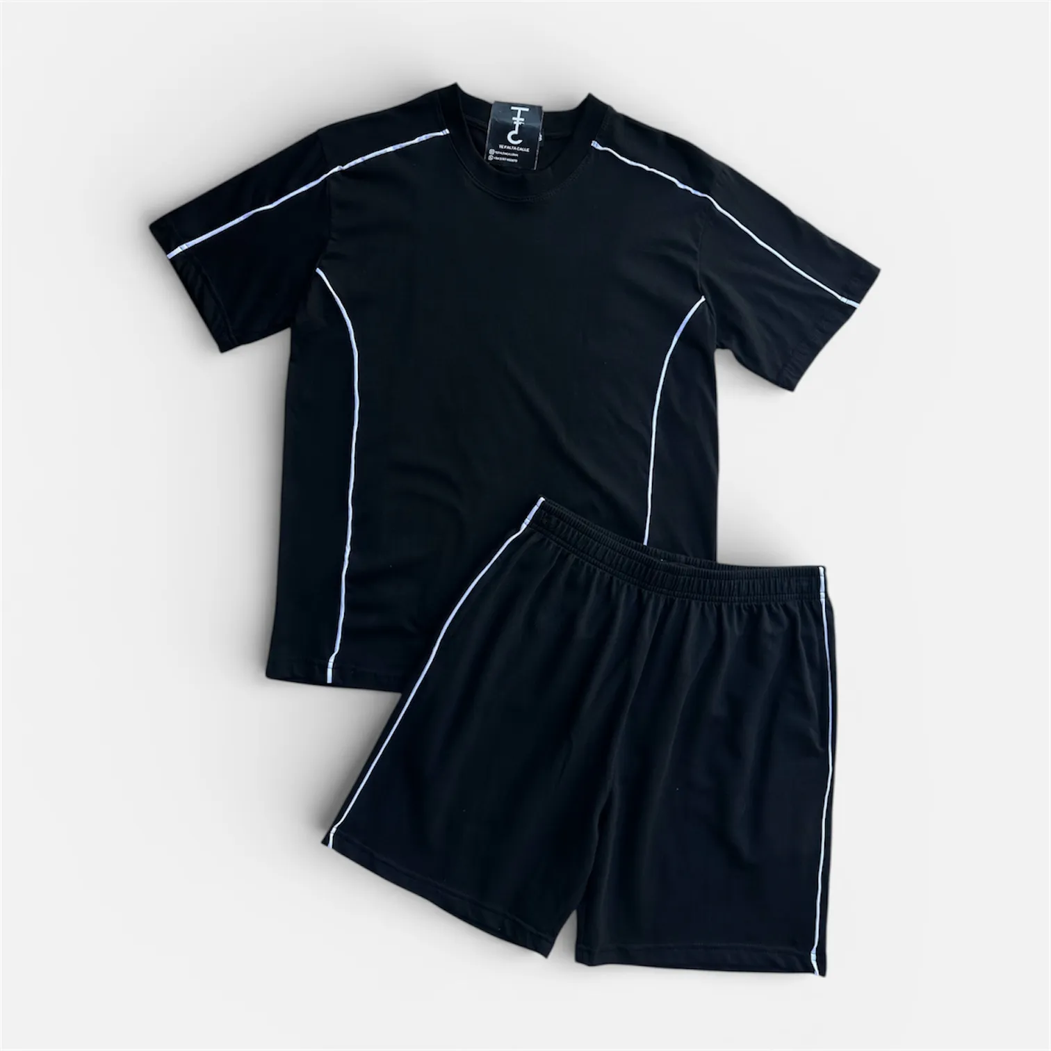 Conjunto con línea viva