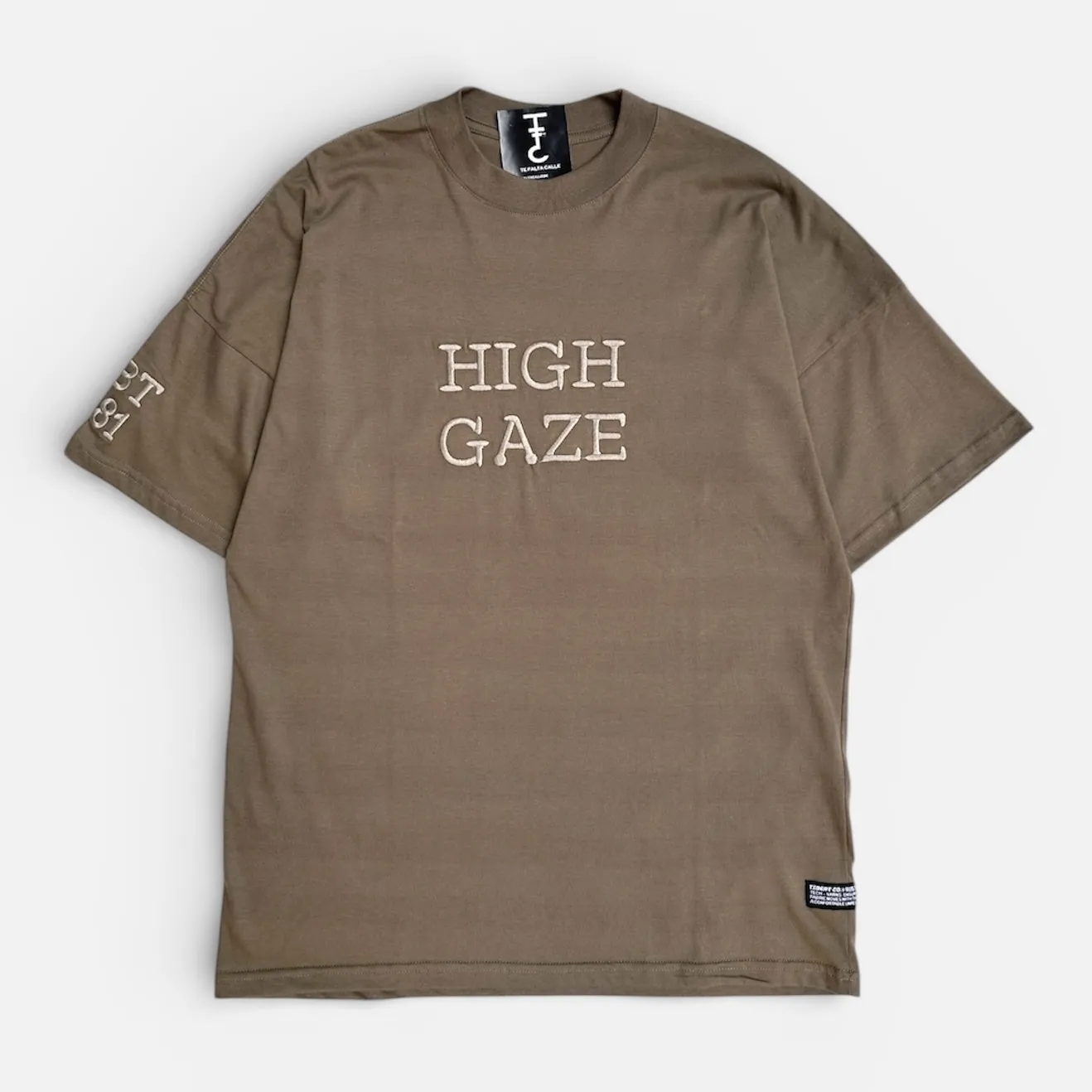 Oversize High Gaze beige