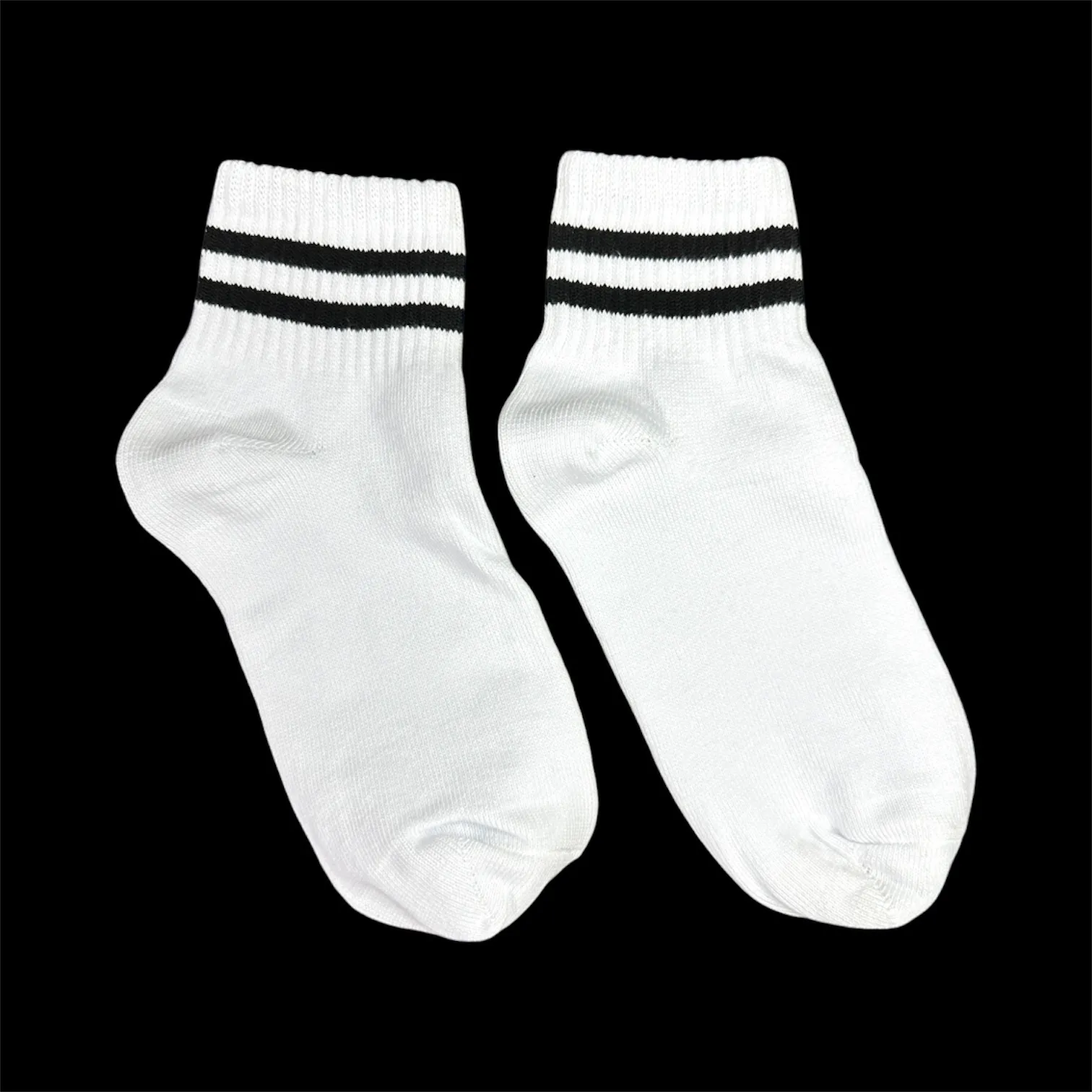 Soquete old school blanca