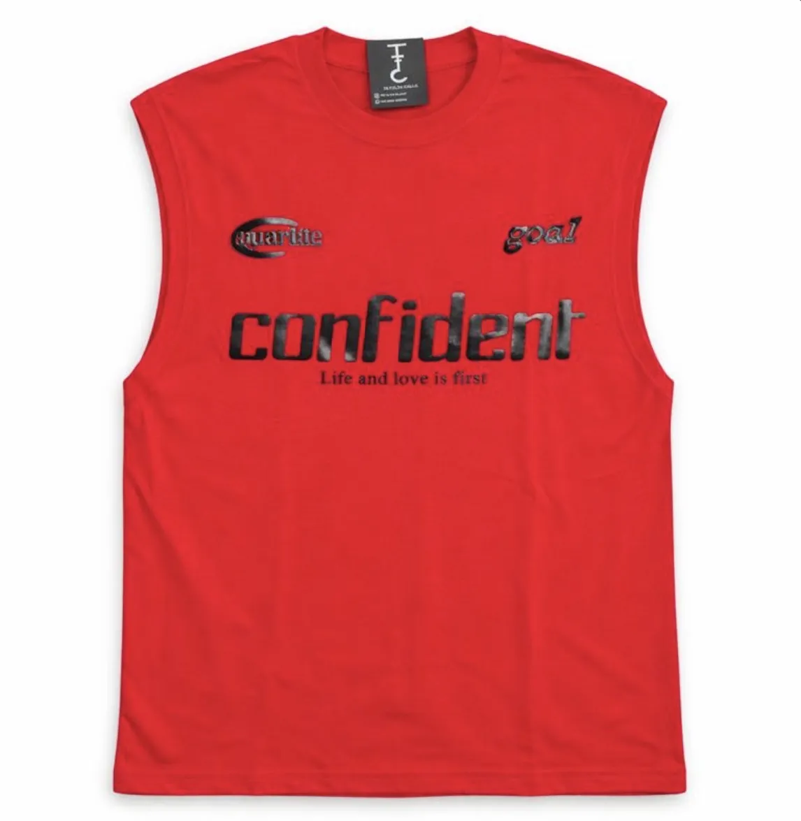 Musculosa Confident roja