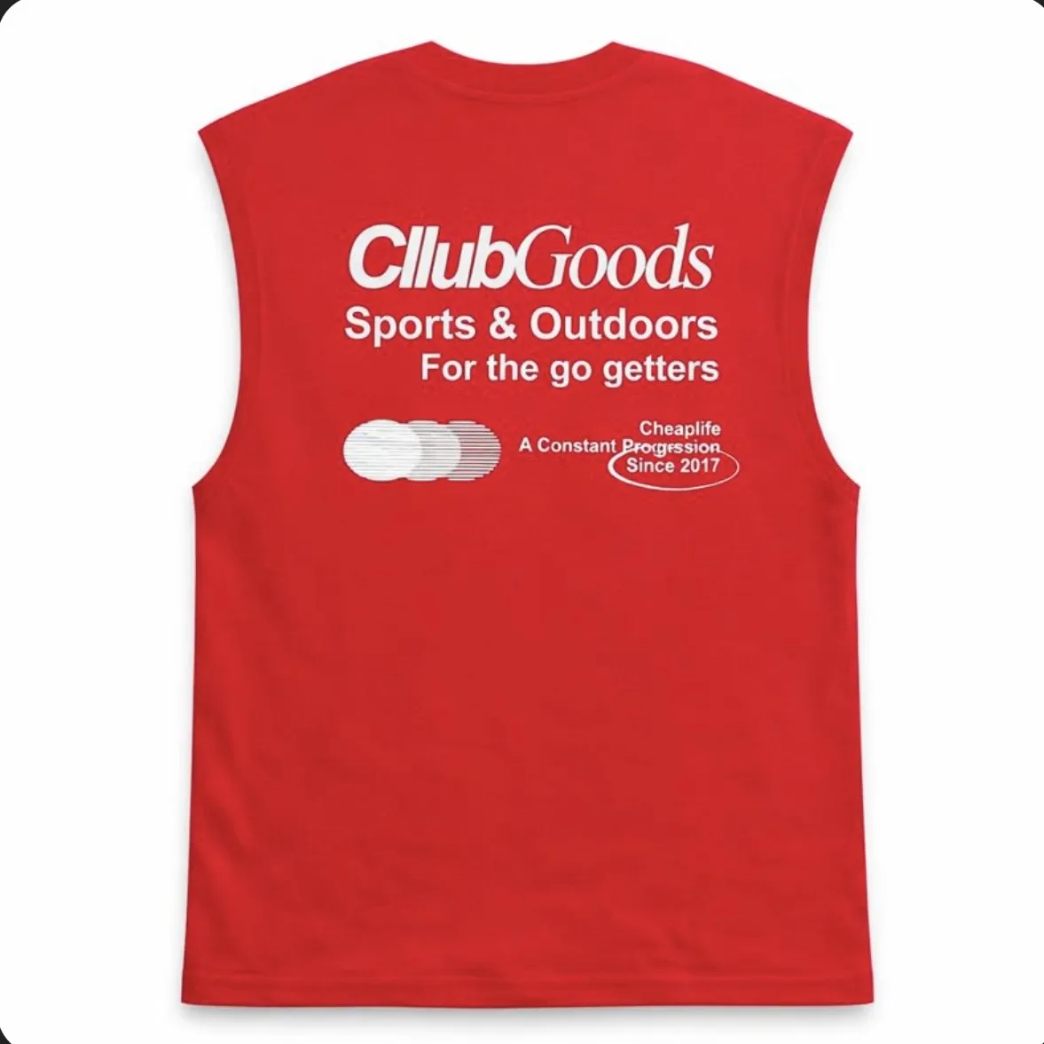 Musculosa CllubGoods roja