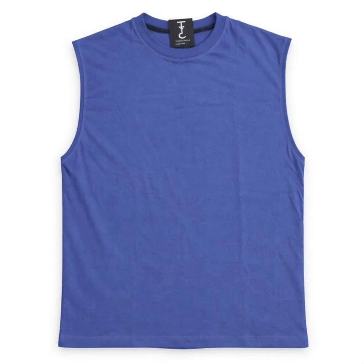 Musculosa lisa celeste