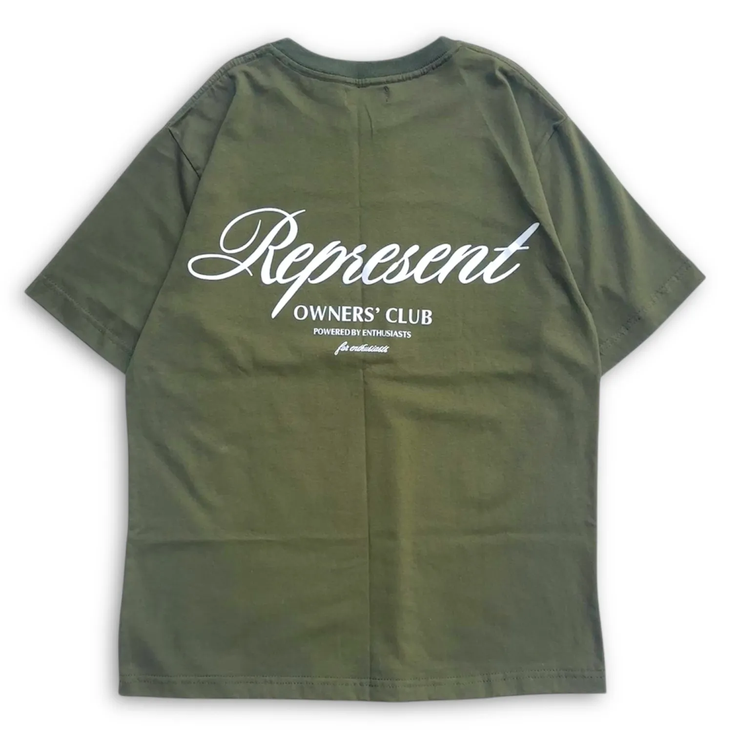 Oversize Represent verde oliva