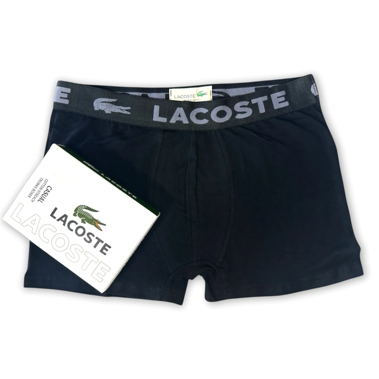 Bóxer Lacoste negro