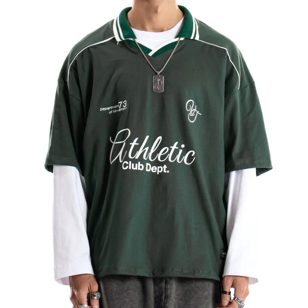 Chomba boxy fit Athletic verde inglés