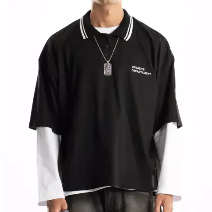 Chomba boxy fit Focus negro