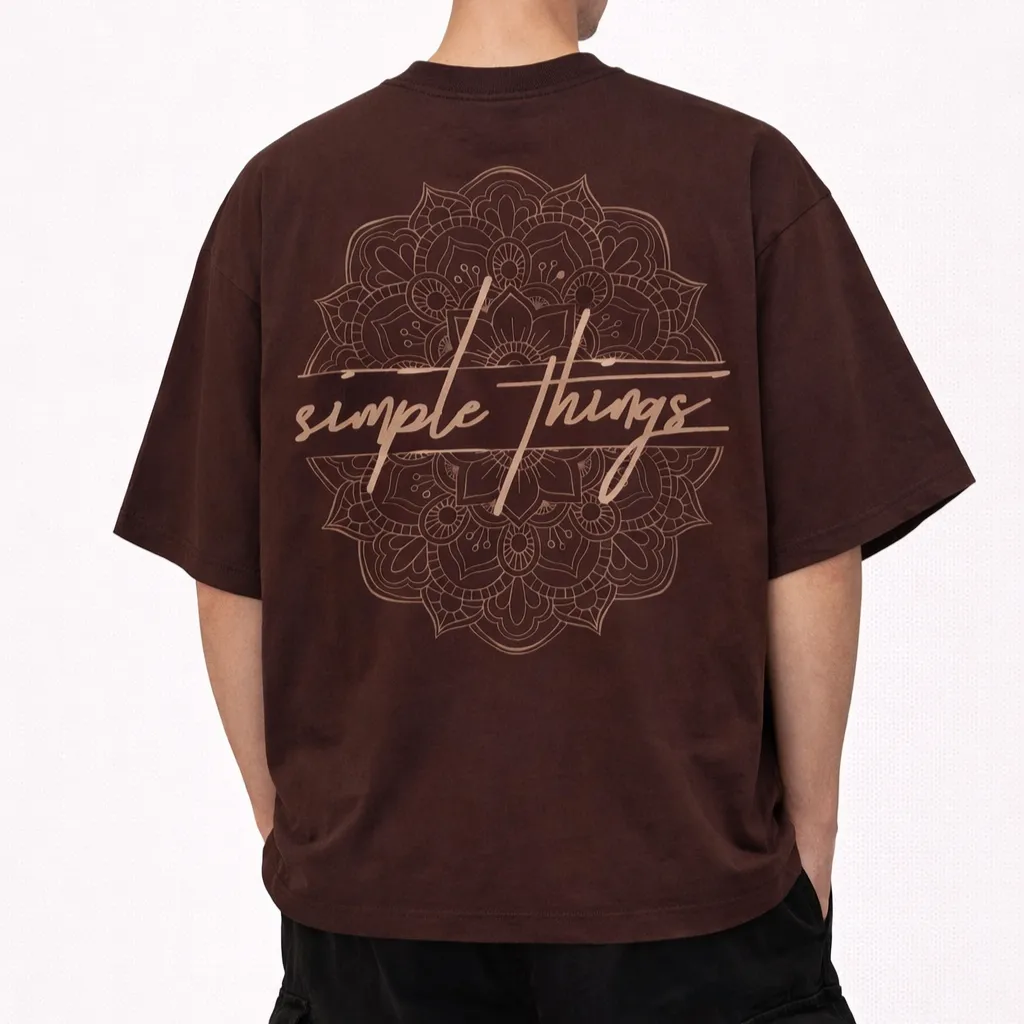 Oversize Simple Things marrón