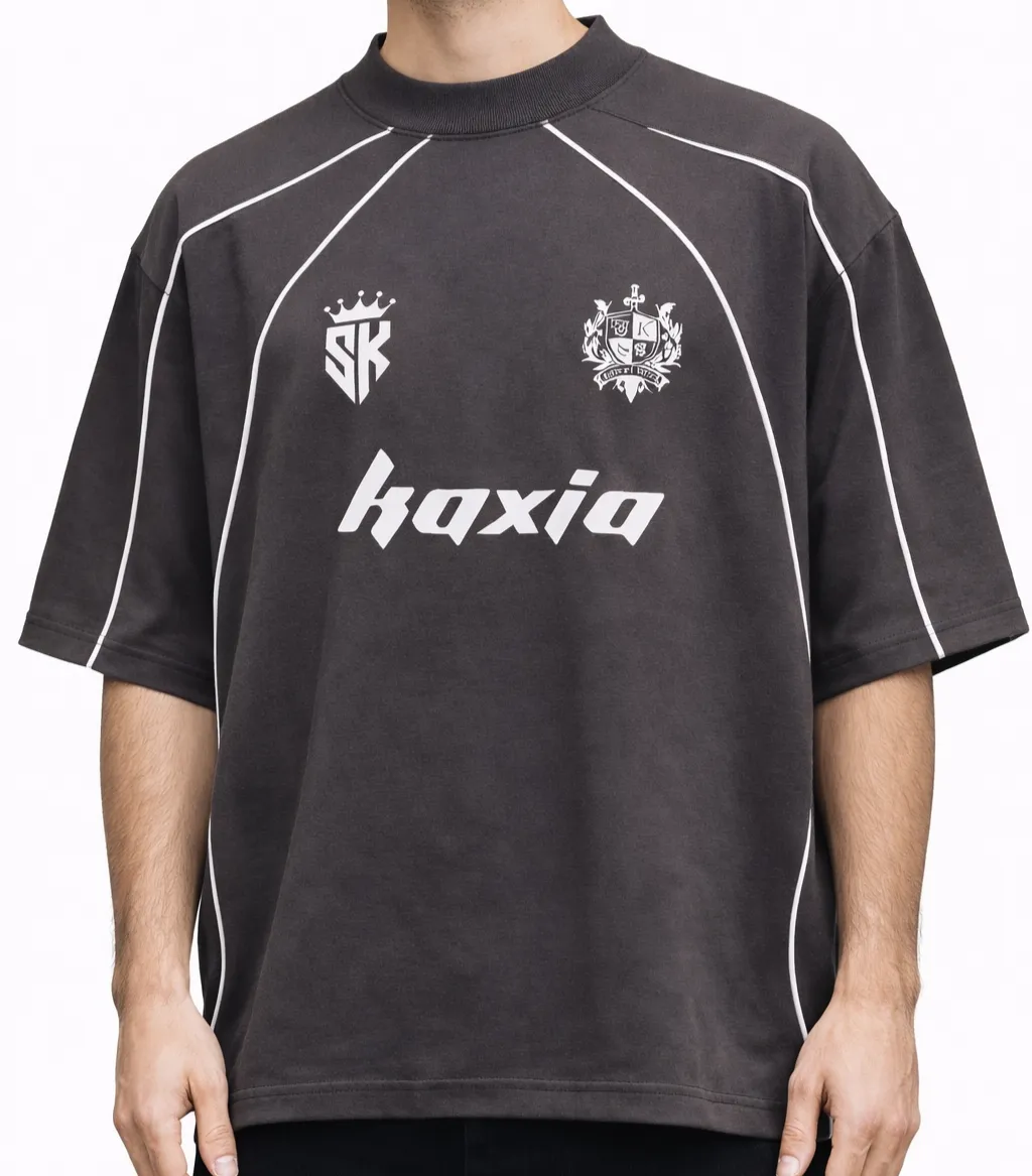 Oversize gris c/línea viva