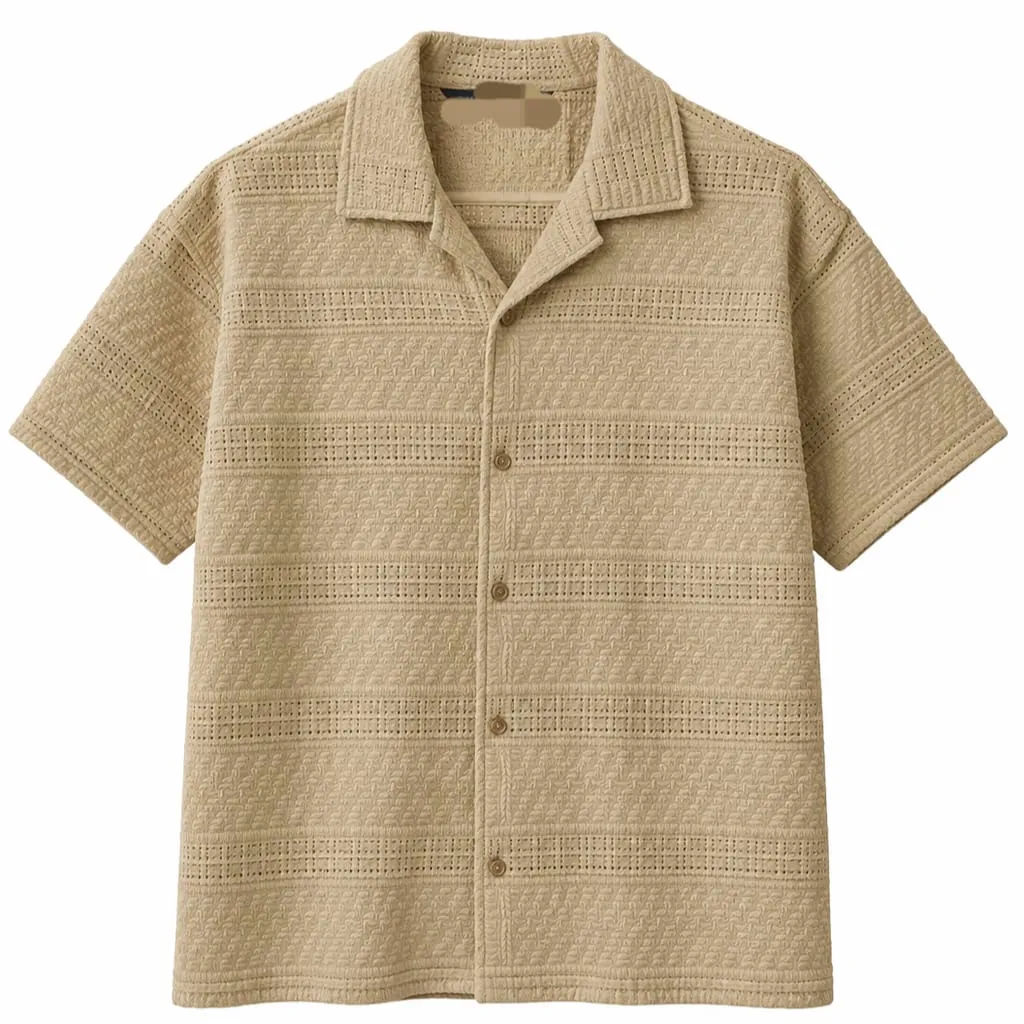 camisa over tejido crochet