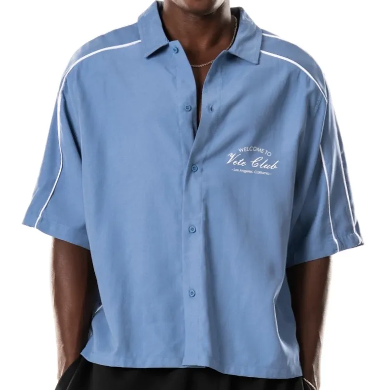 camisa malven celeste