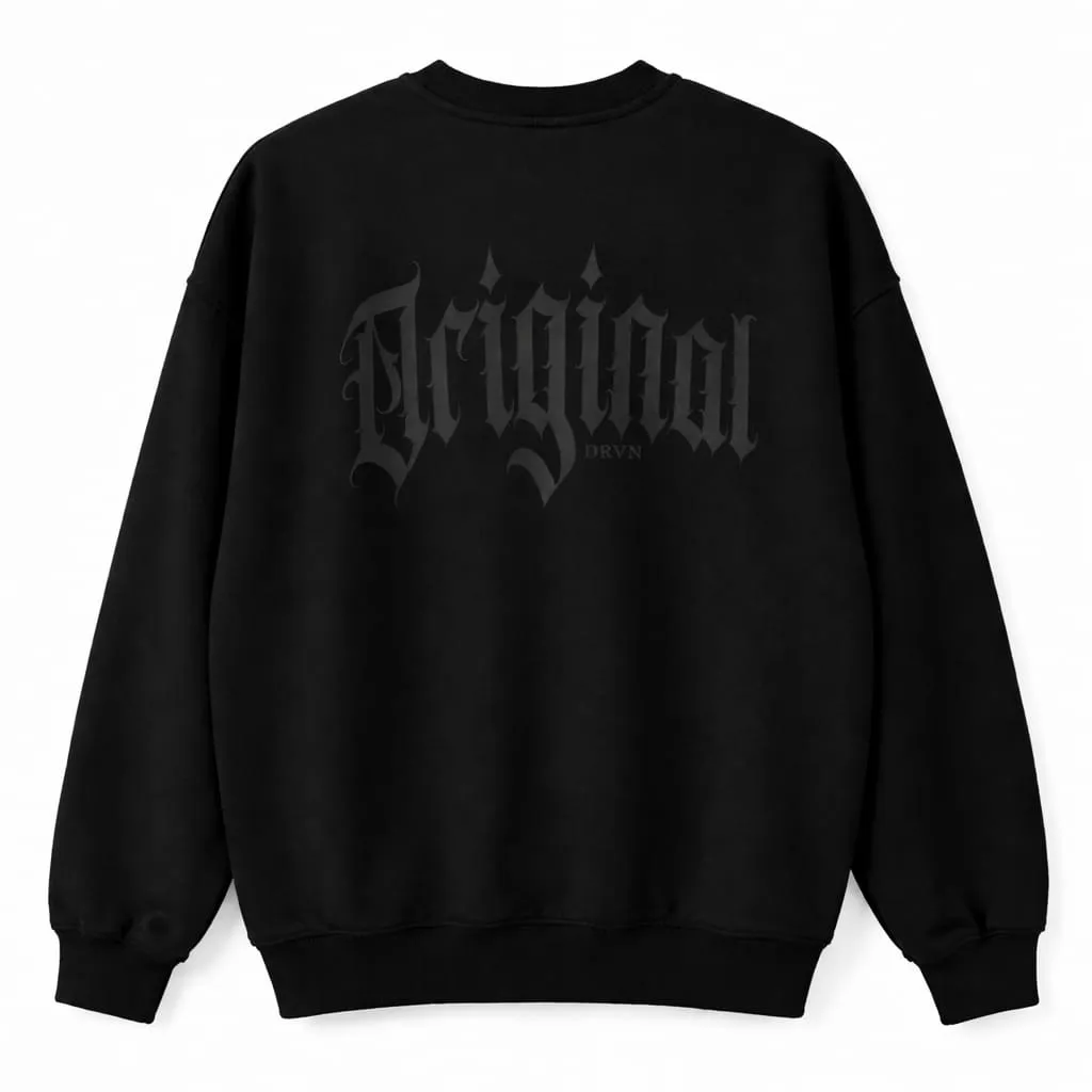 buzo original negro negro