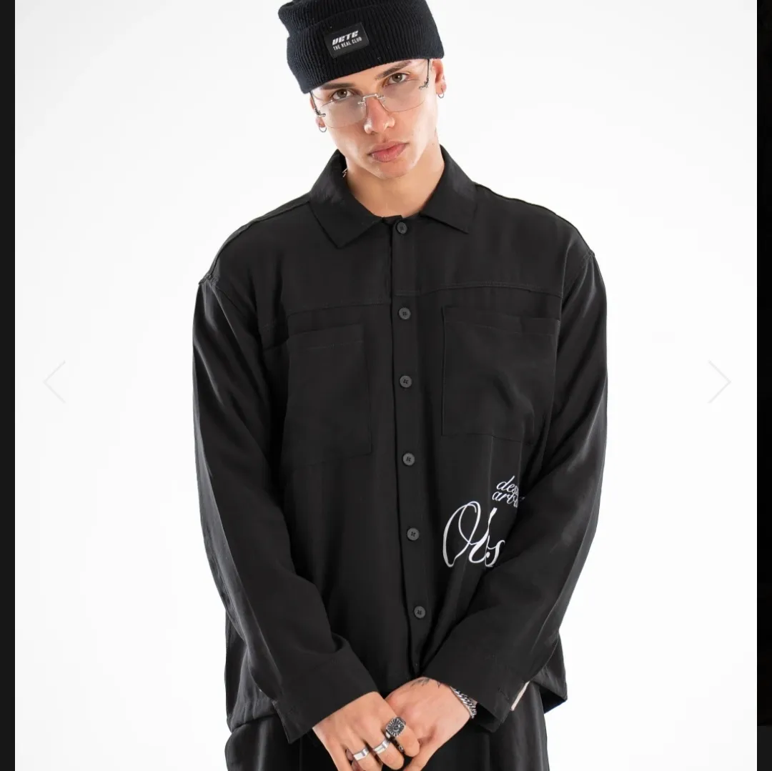 camisa sastrera vexed negro
