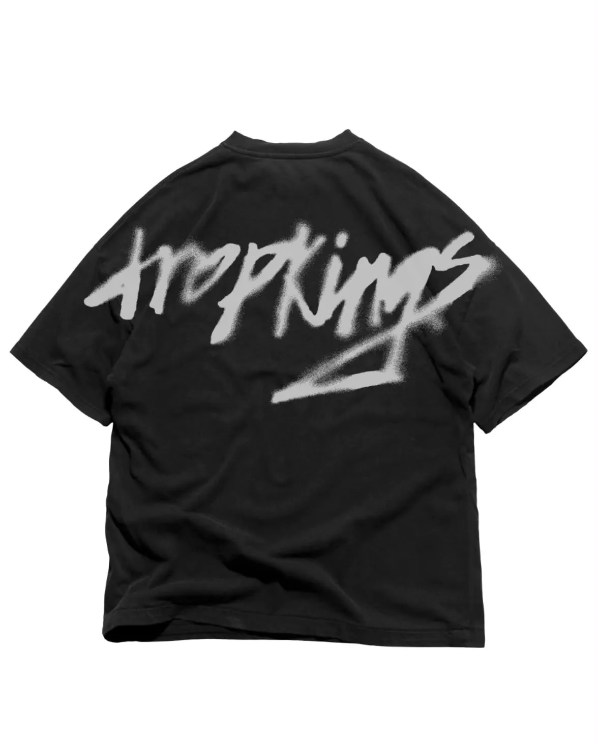 Dk graffiti espalda negro