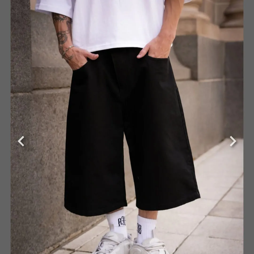 bermuda baggy blacky liso